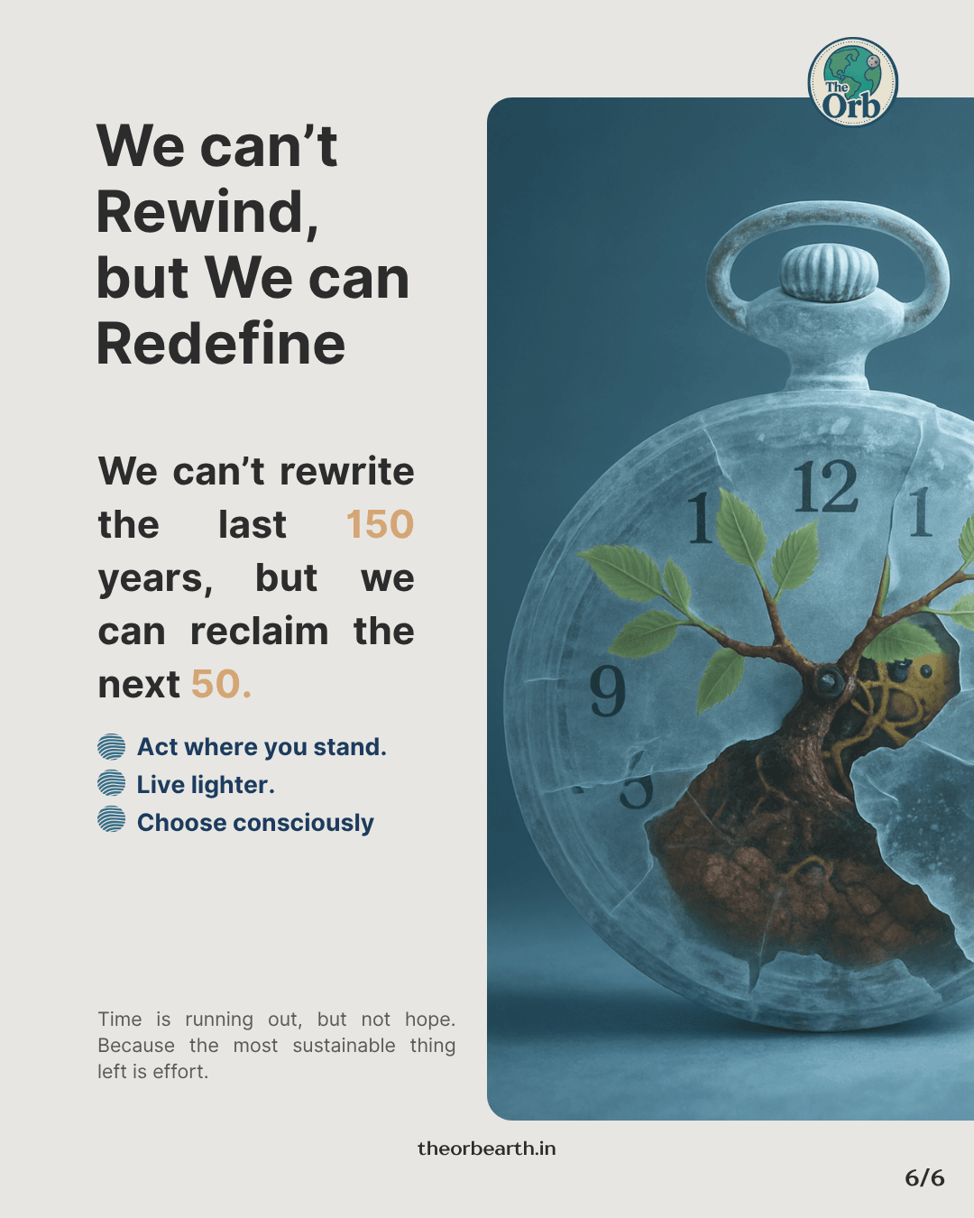 We can redefine